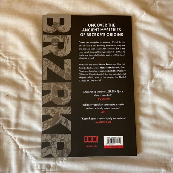 🛑SOLD🛑 BRZRKR Kickstarter Exclusive Volumes 1 2 3 Keanu Reeves - Picture 8 of 11